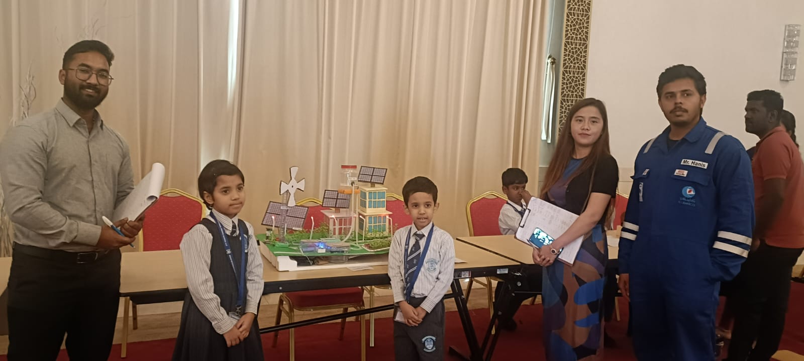 AIS Al Dhannah students in the  ADNOC Year of Community Sustainability event 2025